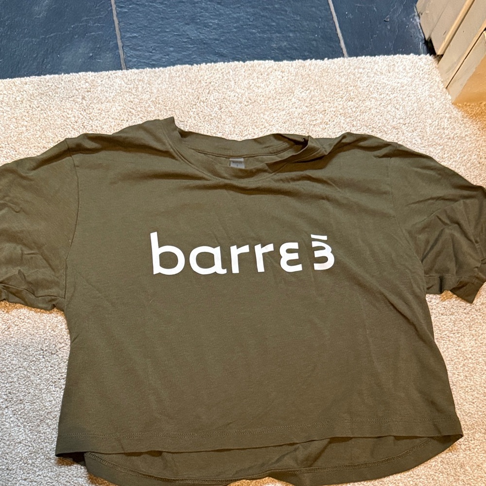 Beyond Yoga Olive Green Short Sleeve Tee